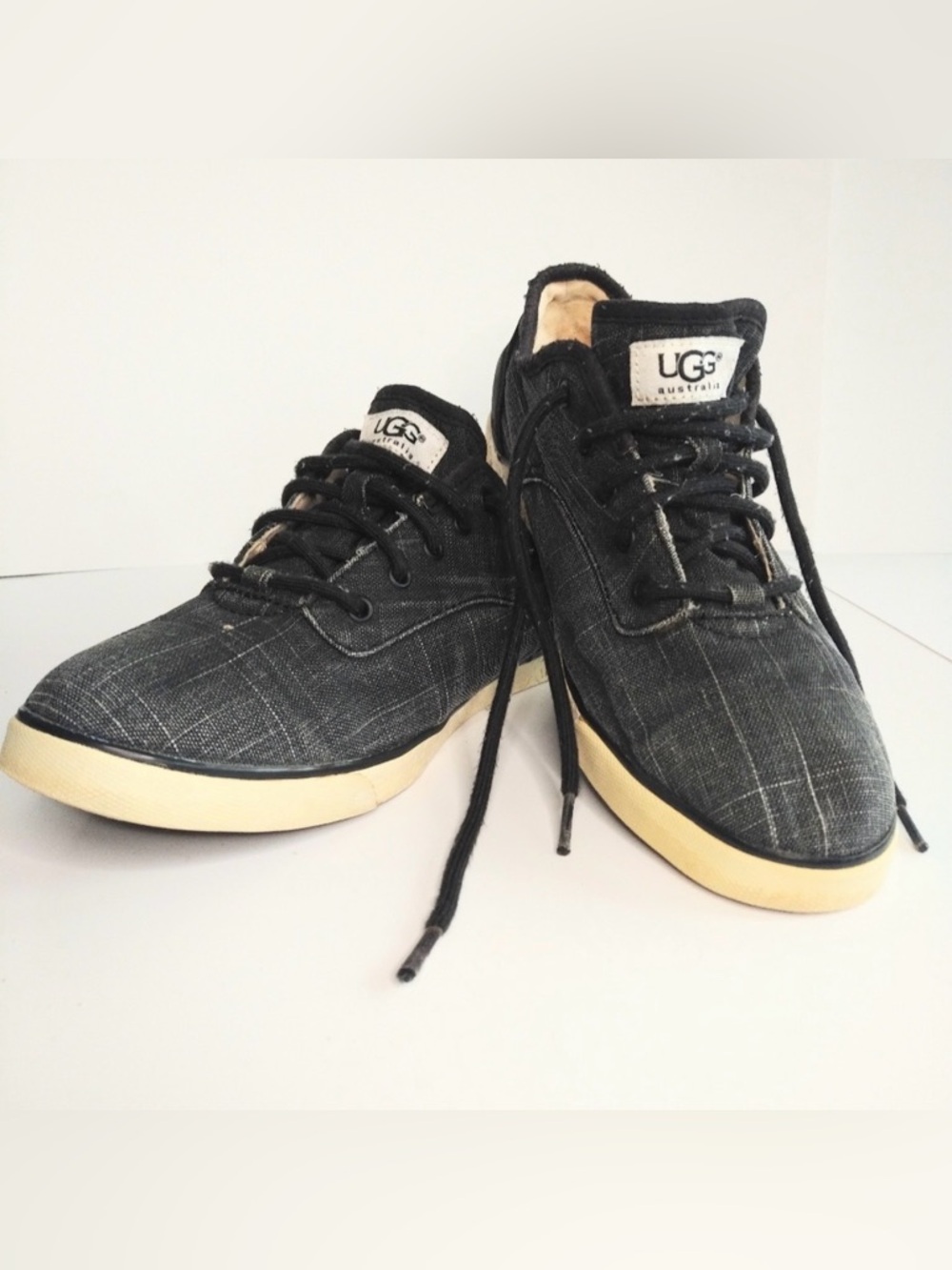 UGG Canvas Lace Up Sneakers Size 11